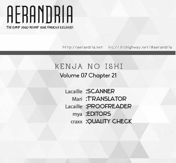 Kenja No Ishi - Chapter 21 : The Island Of Silence