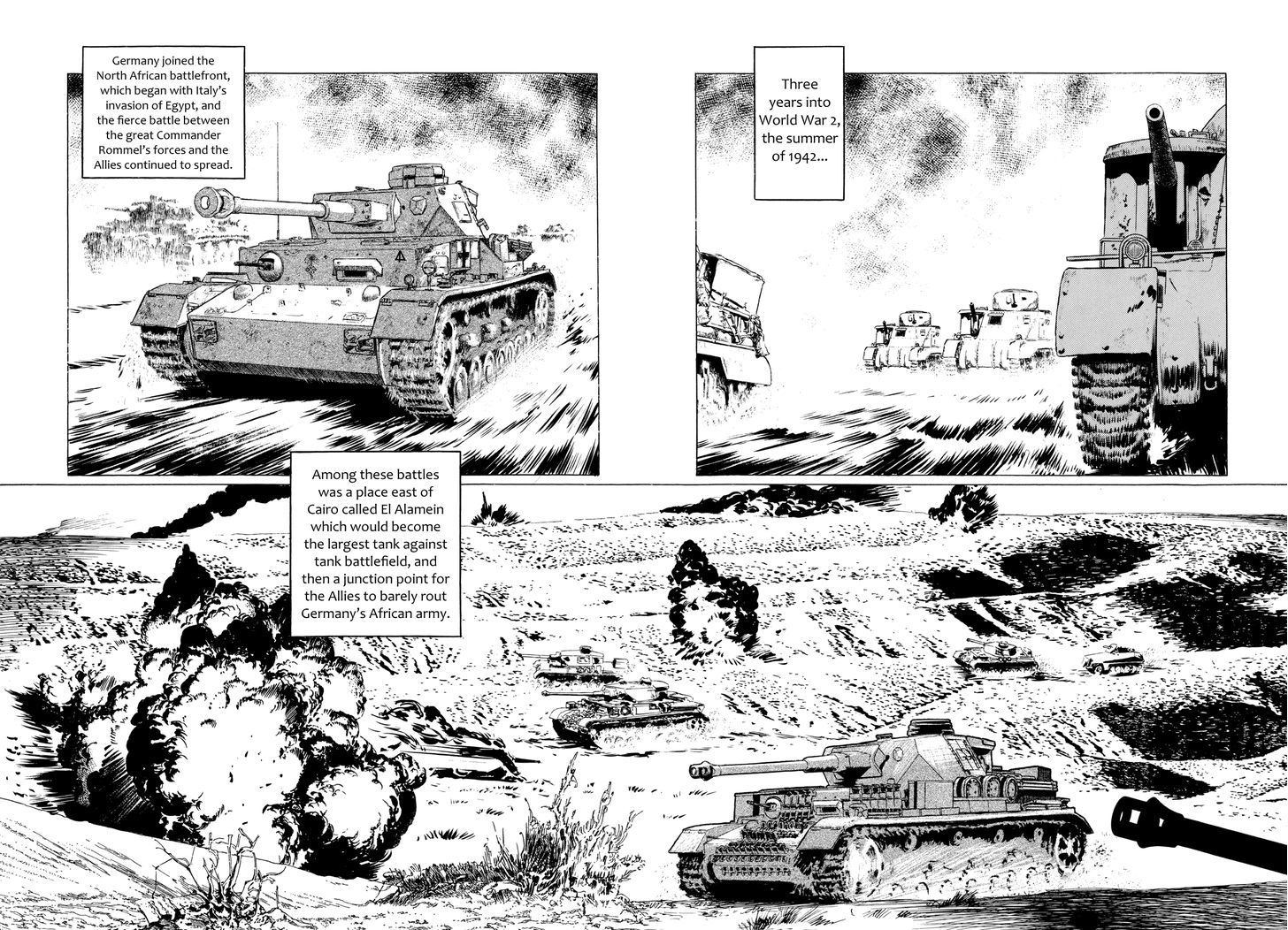 El Alamein No Shinden - Vol.1 Chapter 2 : Temple Of El Alamein