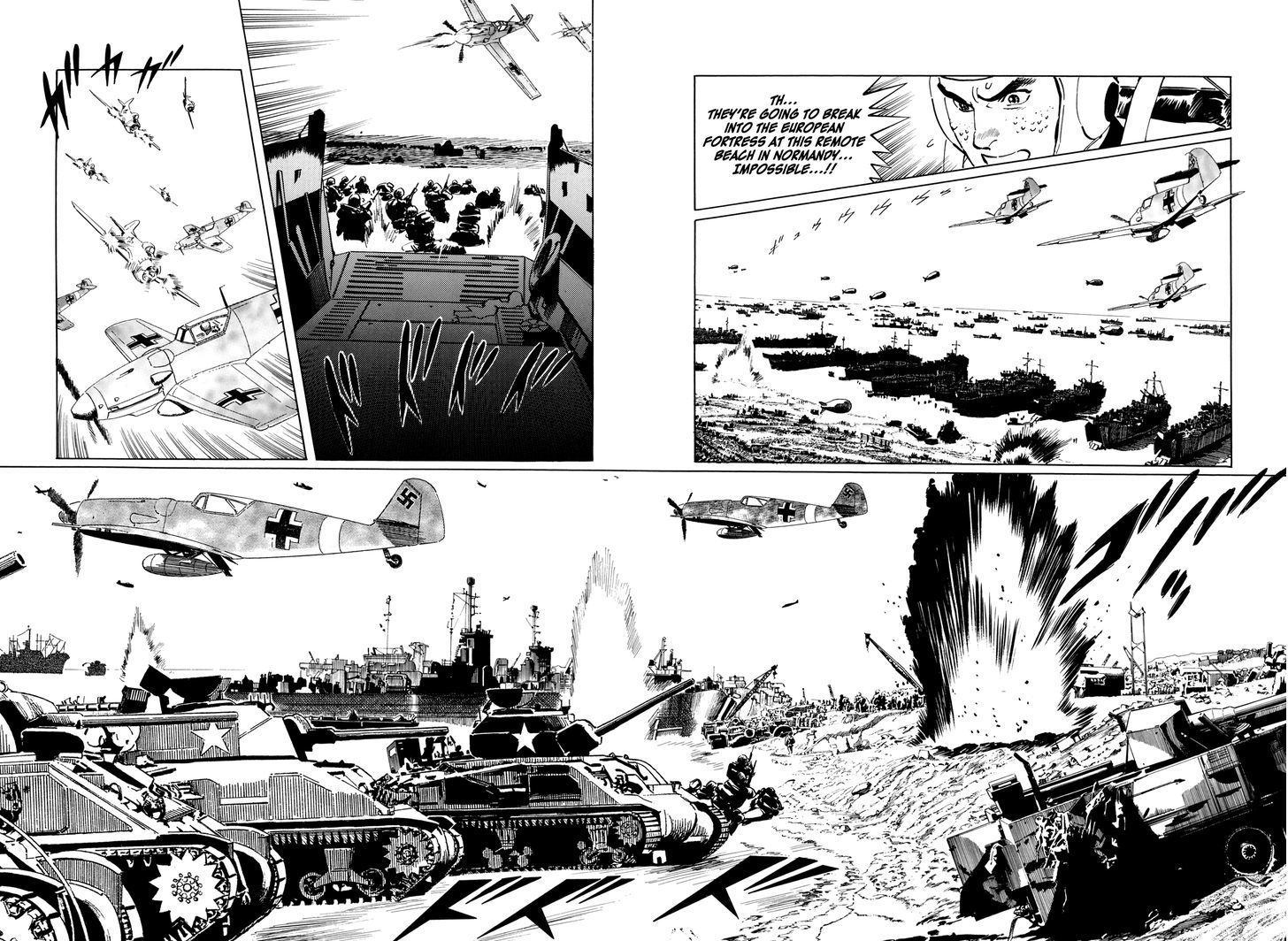 El Alamein No Shinden - Vol.1 Chapter 3 : Where Eagles Dare