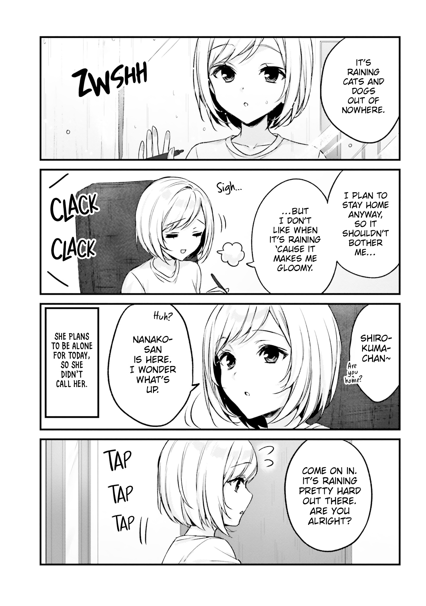 Nanako From The Neighborhood - Vol.3 Chapter 19: Nanako-San Takes Shelter