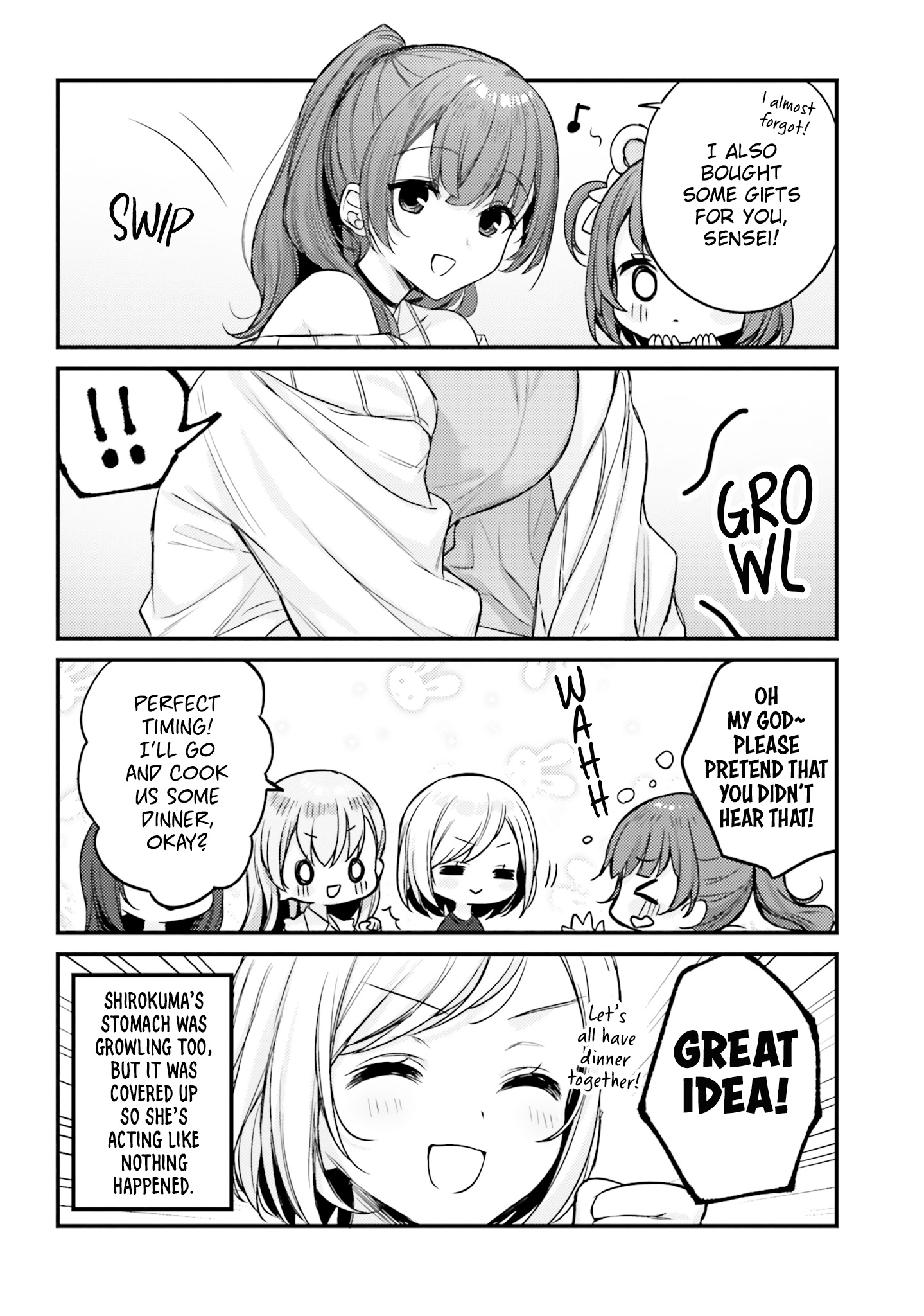 Nanako From The Neighborhood - Vol.3 Chapter 21: Nanako-San, A Kid, And Puddings ②