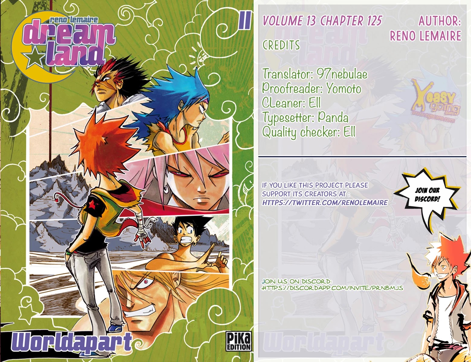 Dreamland - Chapter 125: #2 Vs. #3