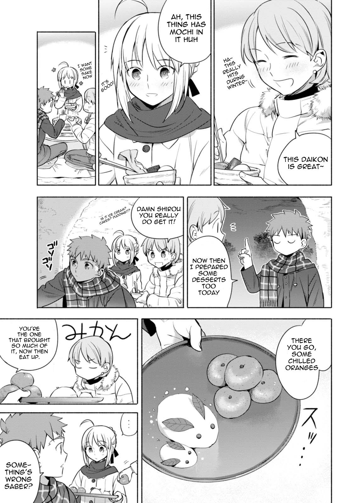 Emiya-San Chi No Kyou No Gohan - Chapter 12: Winter Oden