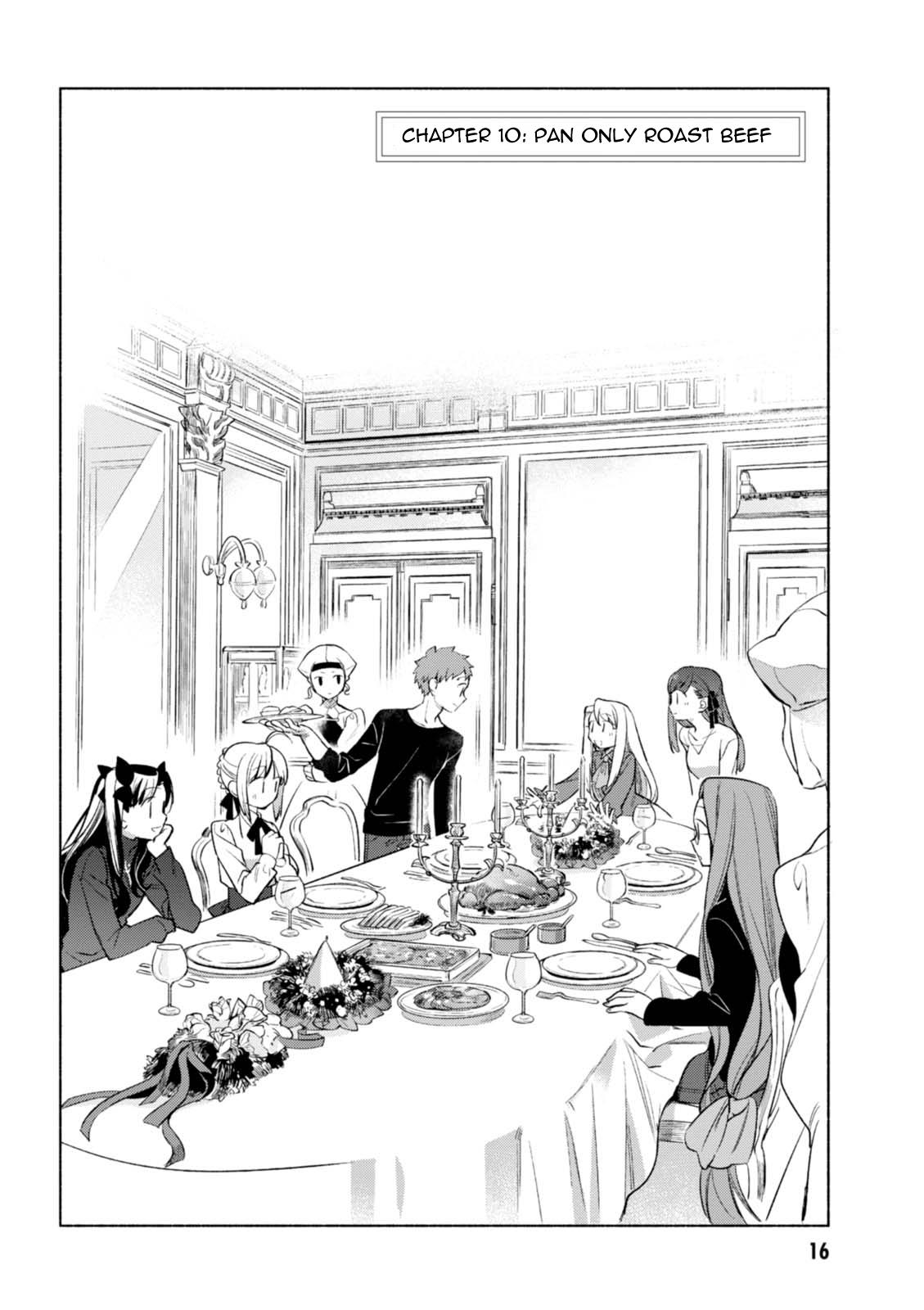 Emiya-San Chi No Kyou No Gohan - Chapter 11: Pan Only Roast Beef