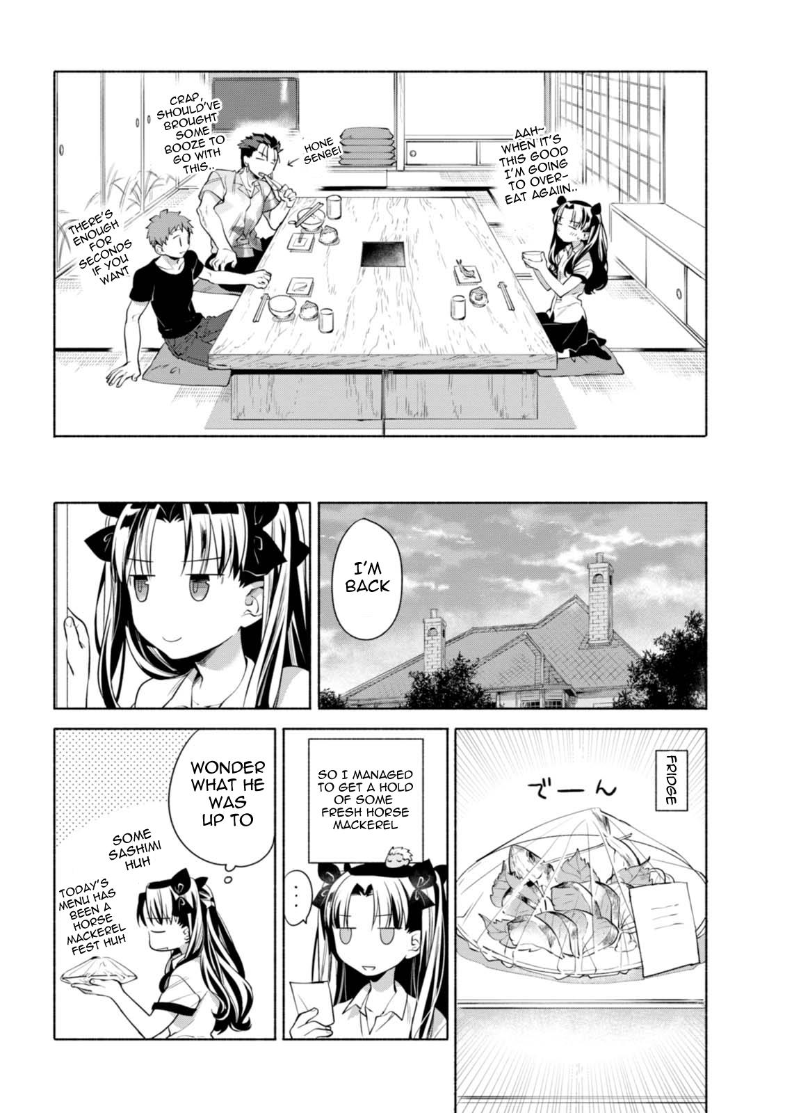 Emiya-San Chi No Kyou No Gohan - Chapter 14: Horse Mackerel Namerou Bowl And Plum Horse Mackerel Roll