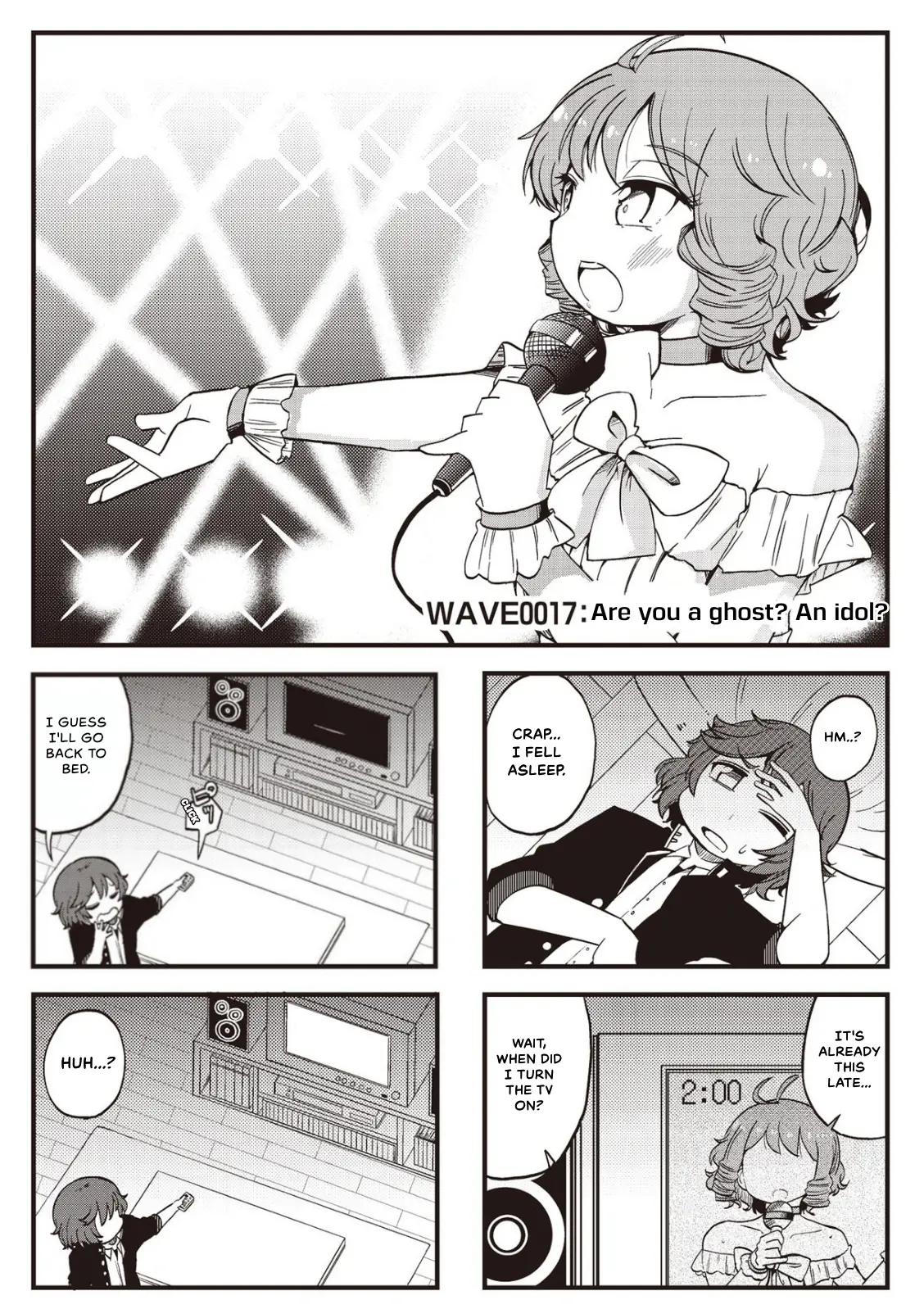 4-Panel 13 Sentinels: Aegis Rim This Is Sector X - Vol.2 Chapter 17: Are You A Ghost? An Idol?