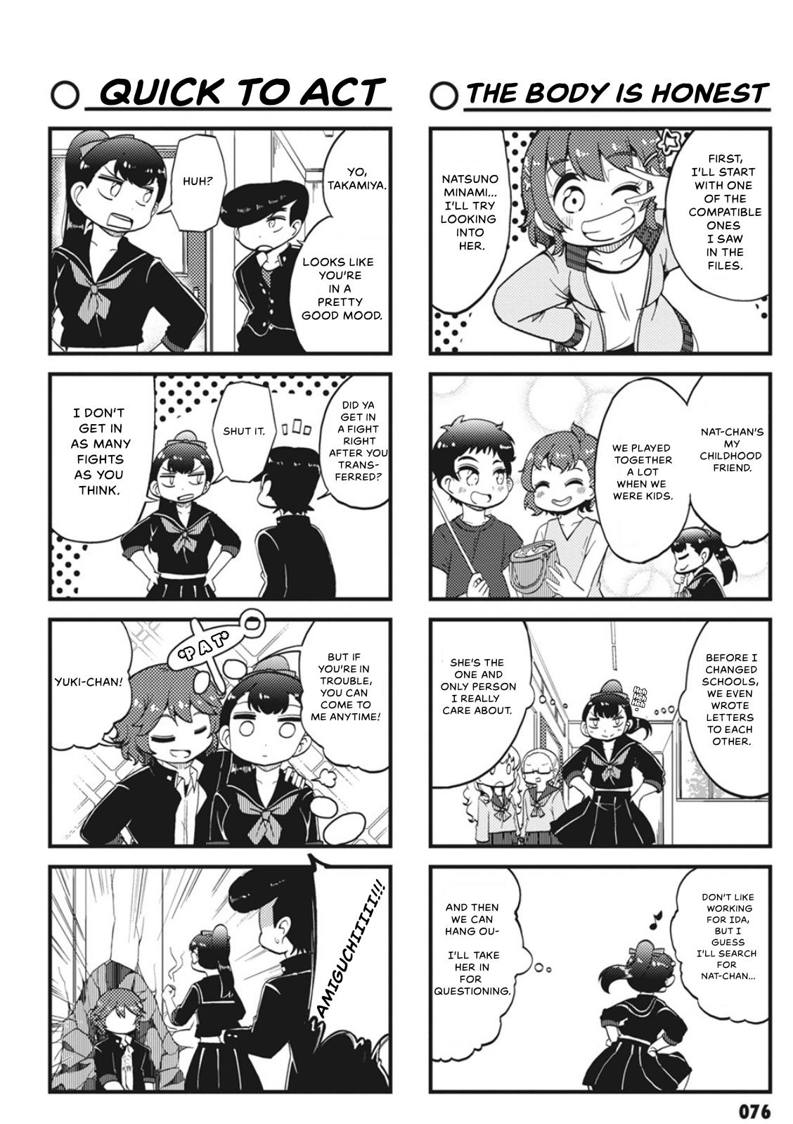 4-Panel 13 Sentinels: Aegis Rim This Is Sector X - Vol.1 Chapter 8: More Than Friends, Less Than Compatible