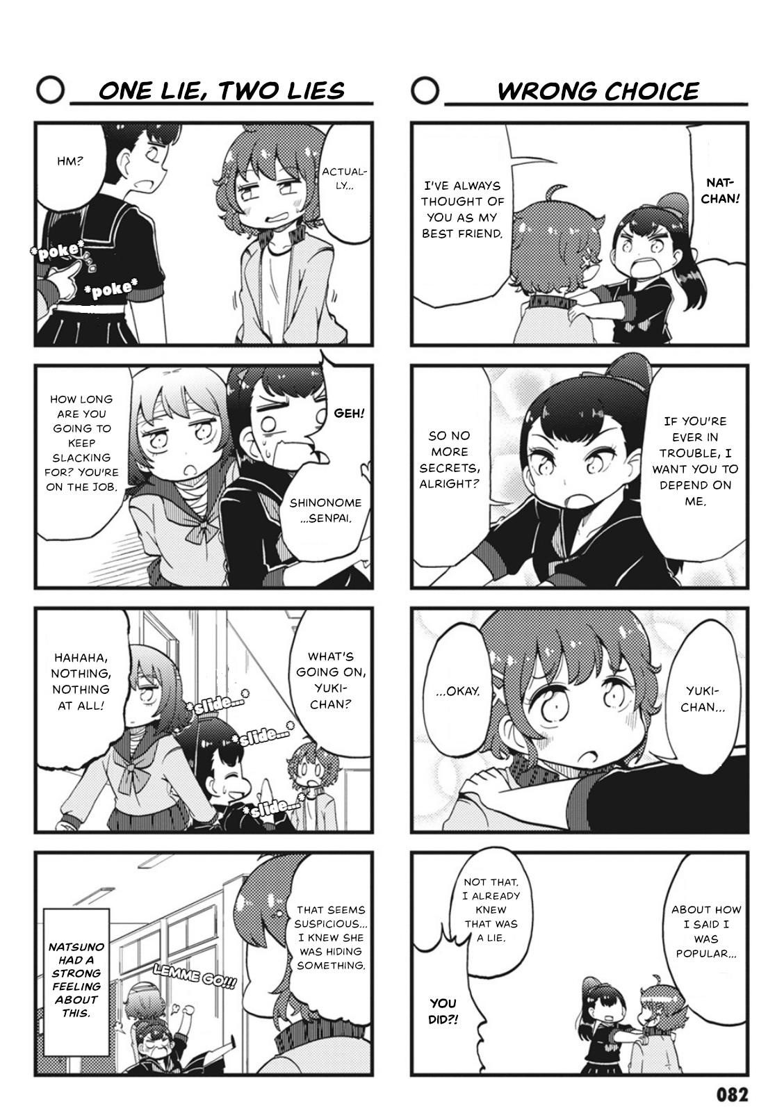 4-Panel 13 Sentinels: Aegis Rim This Is Sector X - Vol.1 Chapter 8: More Than Friends, Less Than Compatible