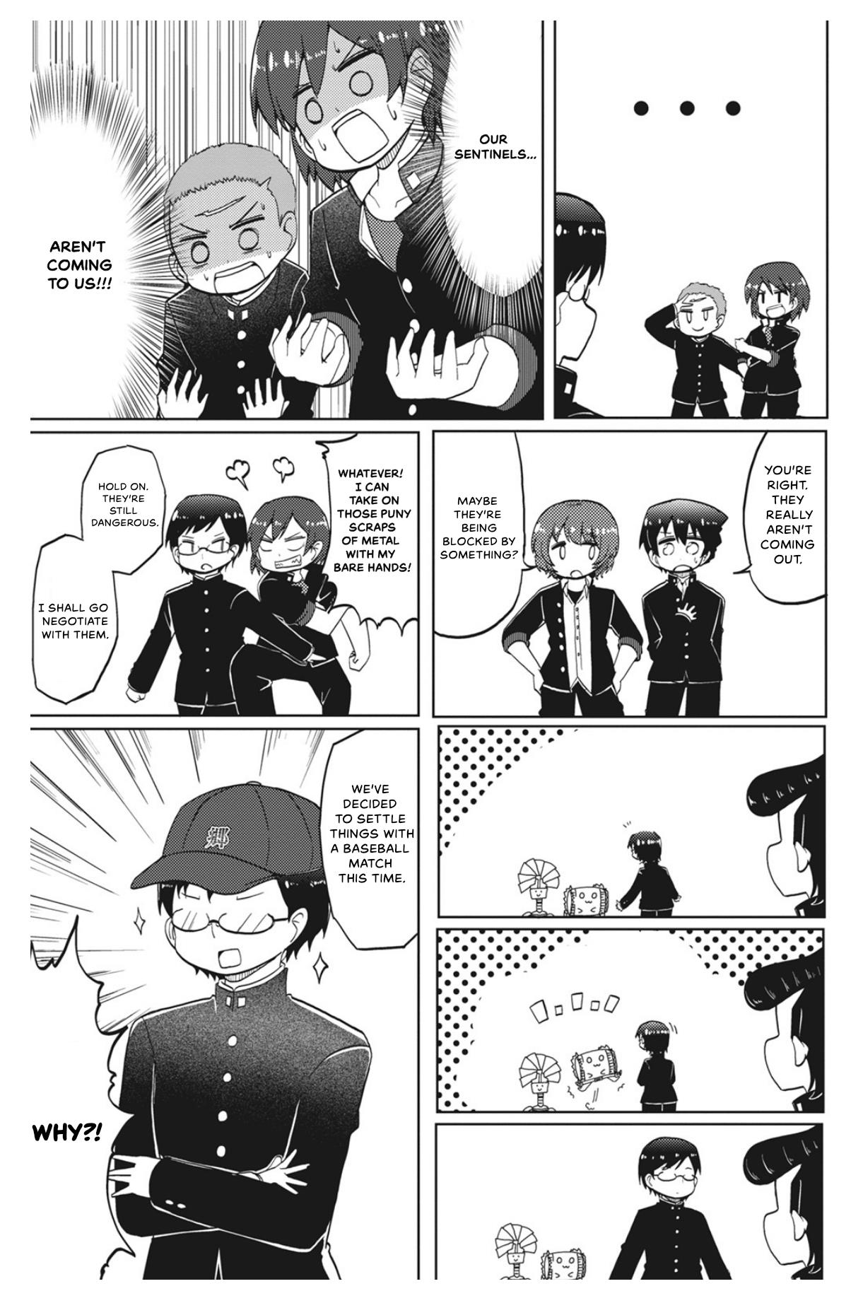 4-Panel 13 Sentinels: Aegis Rim This Is Sector X - Vol.1 Chapter 10.5: Volume 1 Extras