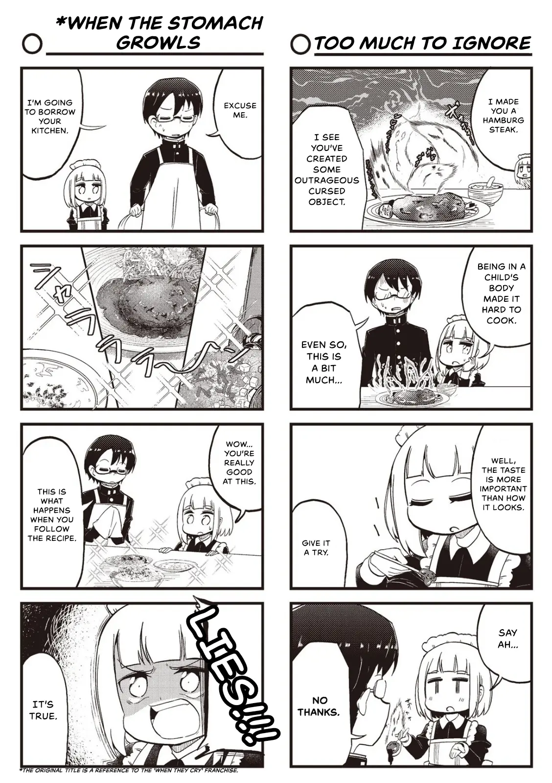 4-Panel 13 Sentinels: Aegis Rim This Is Sector X - Vol.2 Chapter 19: Chihiro’s An Adult, So She Can Do Any...thing?