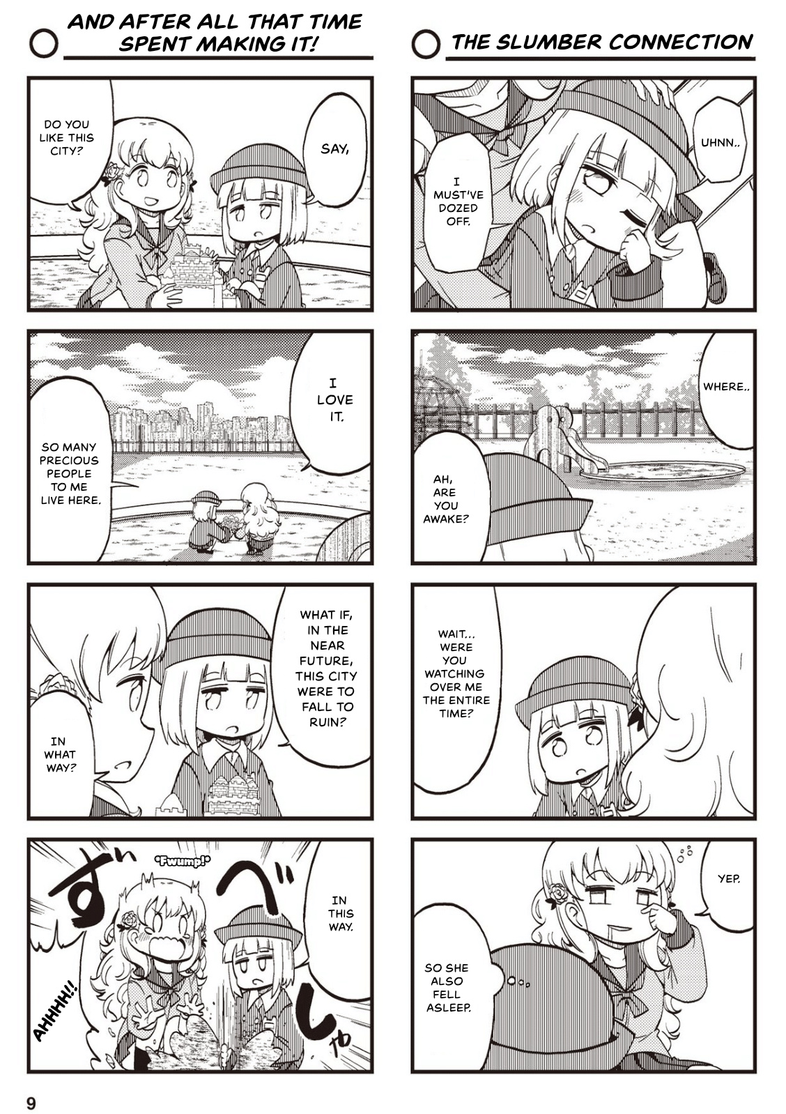 4-Panel 13 Sentinels: Aegis Rim This Is Sector X - Vol.2 Chapter 11: Sakura Ward Hide And Seek