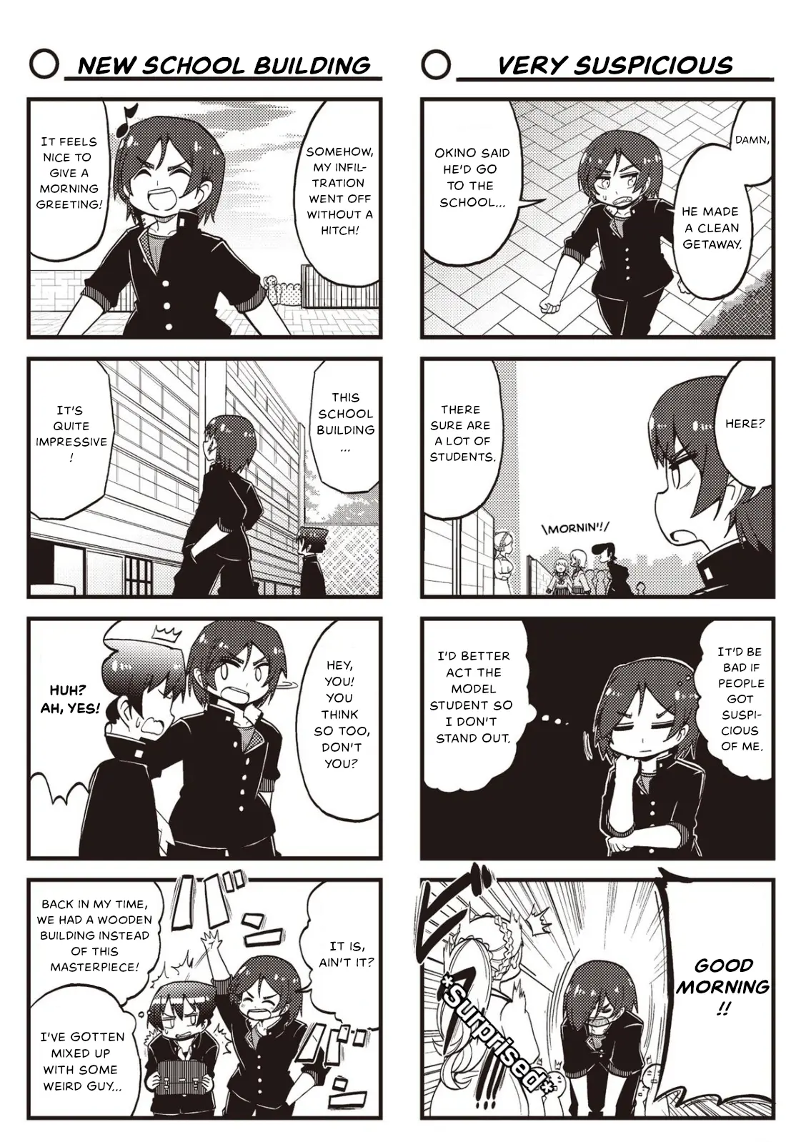 4-Panel 13 Sentinels: Aegis Rim This Is Sector X - Vol.2 Chapter 14: Glass Windows Soon Break