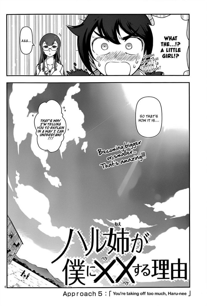 Haru-Nee Ga Boku Ni Xx Suru Riyuu - Chapter 5 : You’re Taking Off Too Much, Haru-Nee