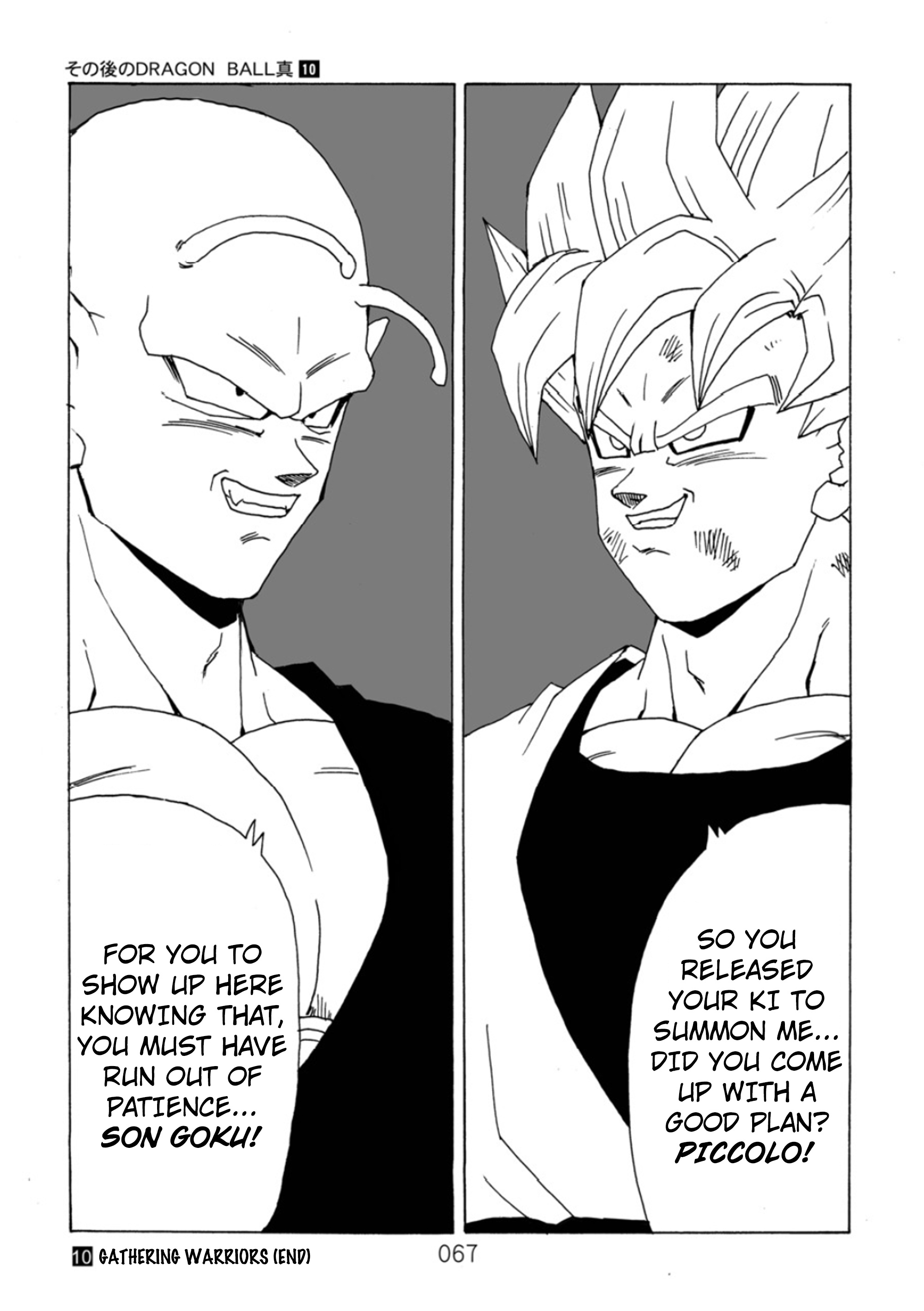 Dragon Ball After (Doujinshi) - Chapter 10: Gathering Warriors