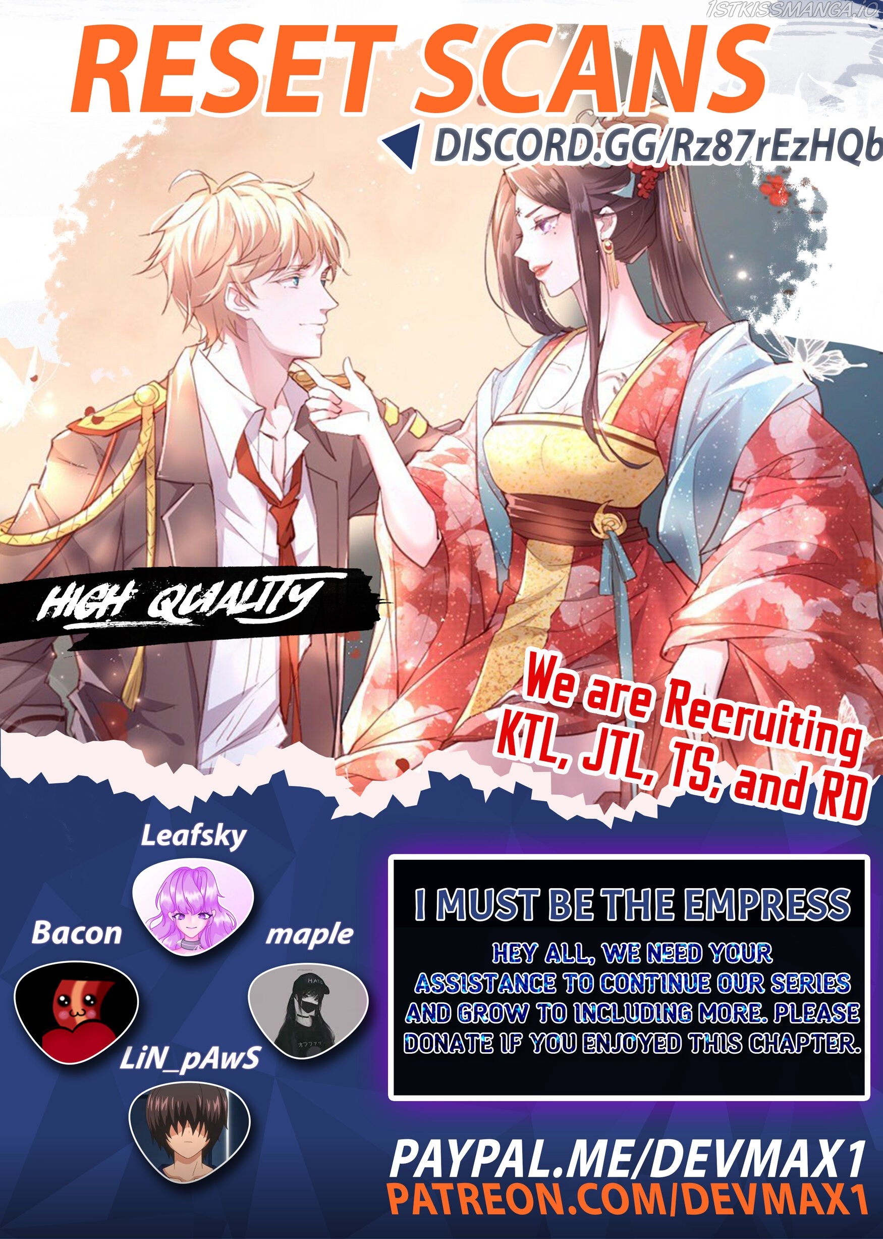 I Must Be The Empress - Chapter 1