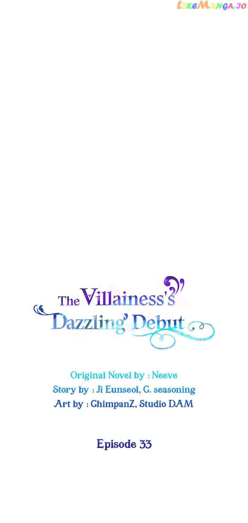 The Villainess Debuts Gorgeously - Chapter 33