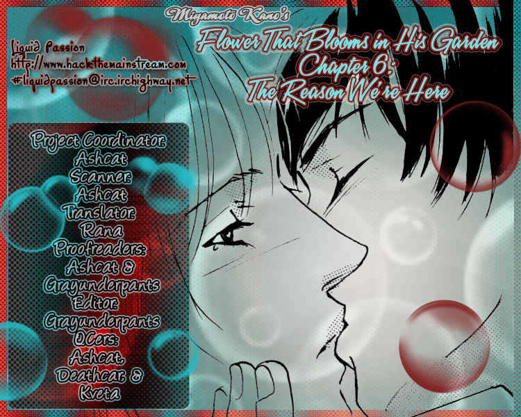 Kare No Niwa Ni Saku Hana - Vol.1 Chapter 6 : The Reason We Re Here