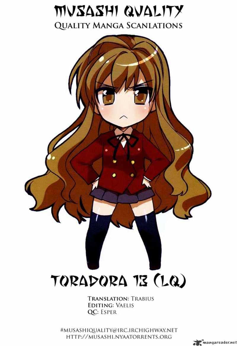 Toradora! - Chapter 13 : The Captivating Model