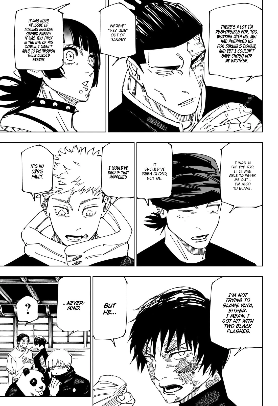 Jujutsu Kaisen - Chapter 269: Reflection