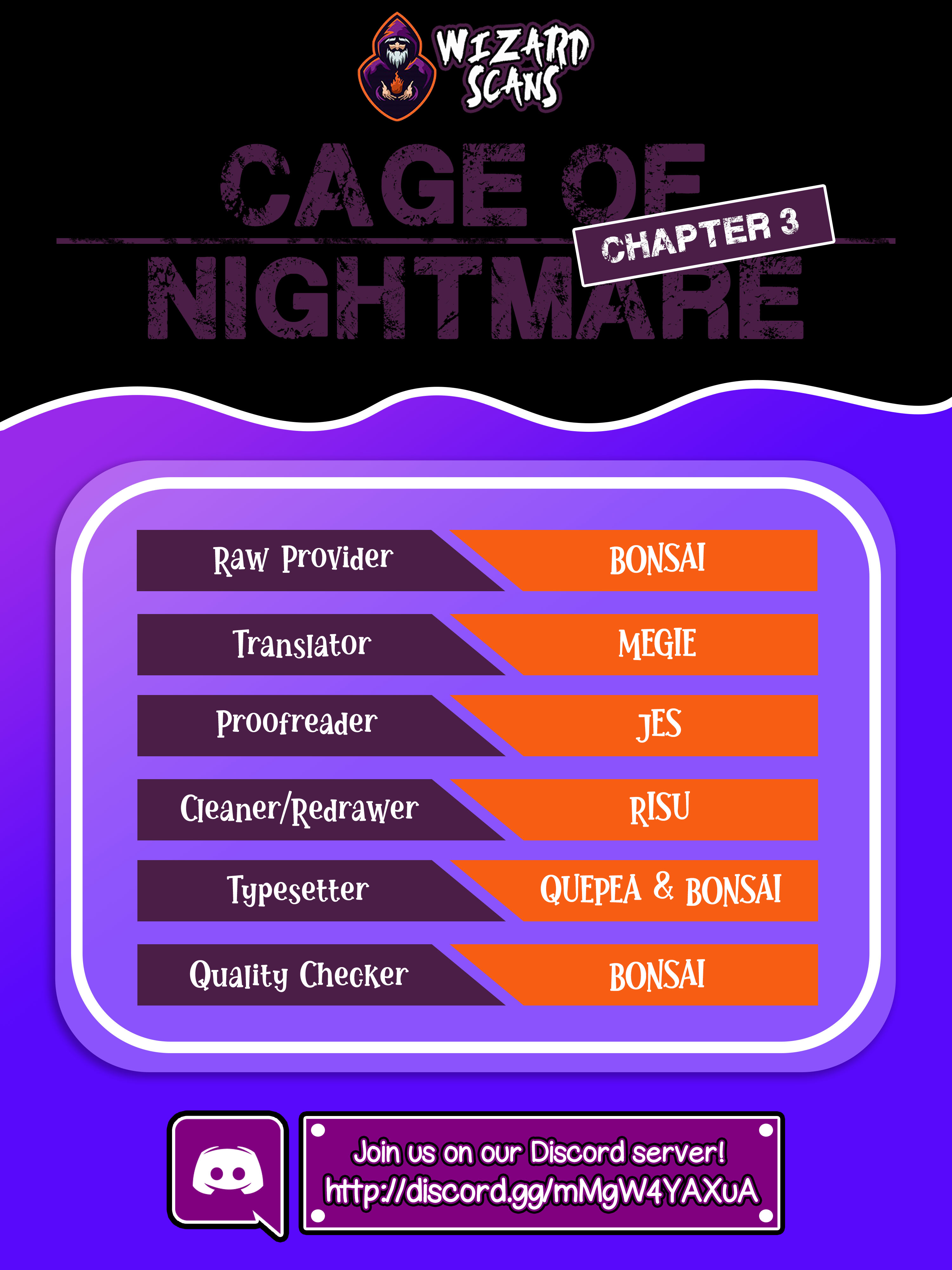 Cage Of Nightmare - Chapter 3