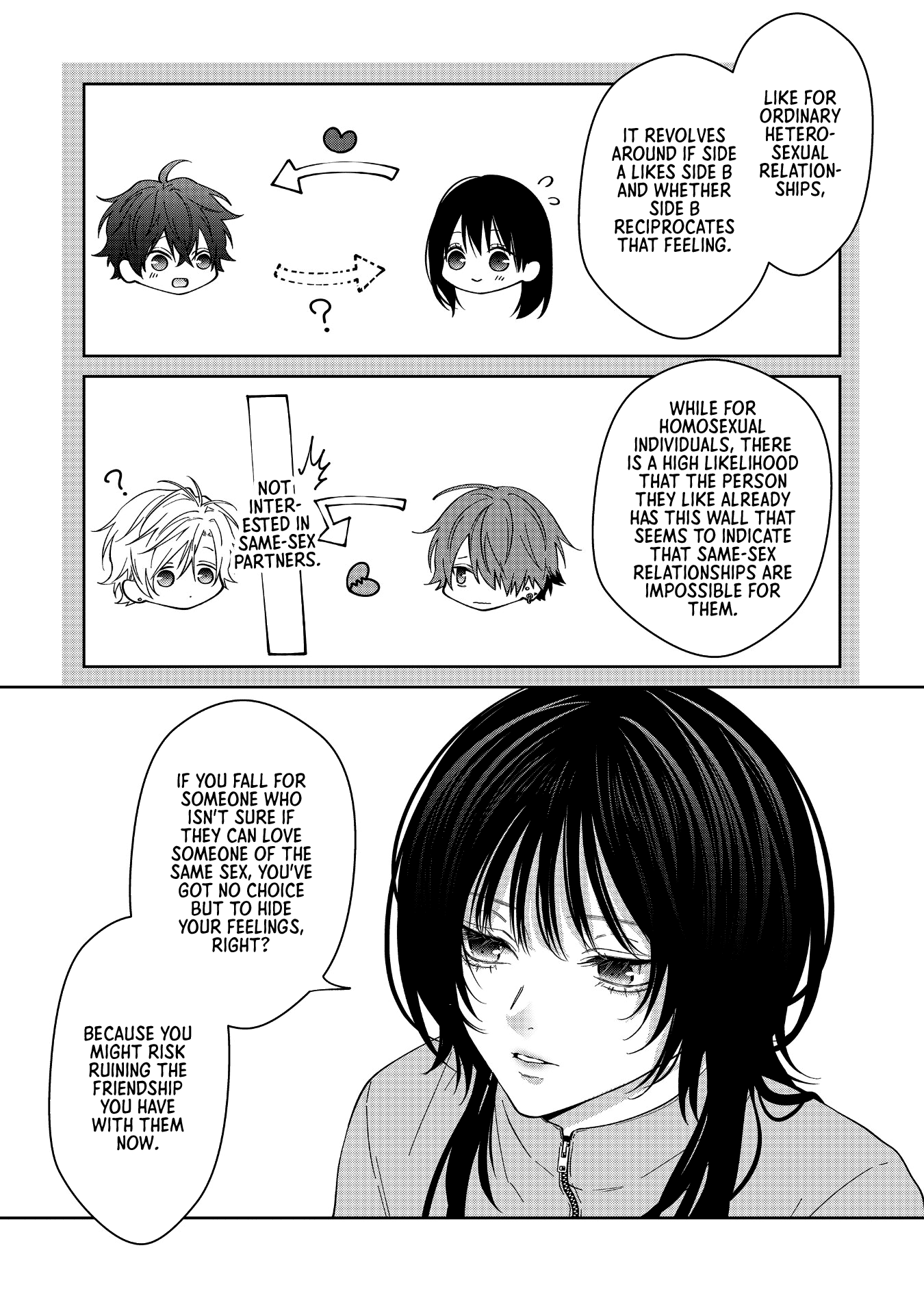 Sensitive Boy - Chapter 64: Circumstances On "This Side"