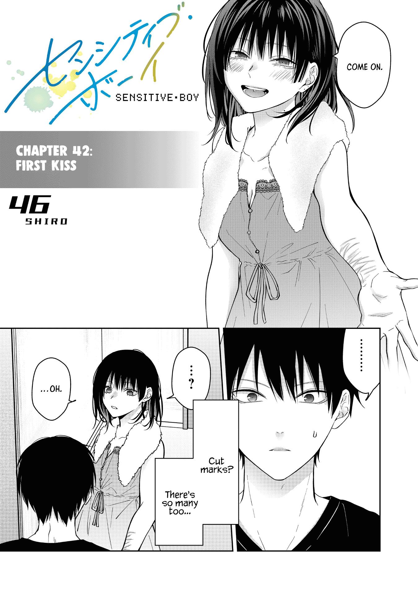 Sensitive Boy - Chapter 42: First Kiss