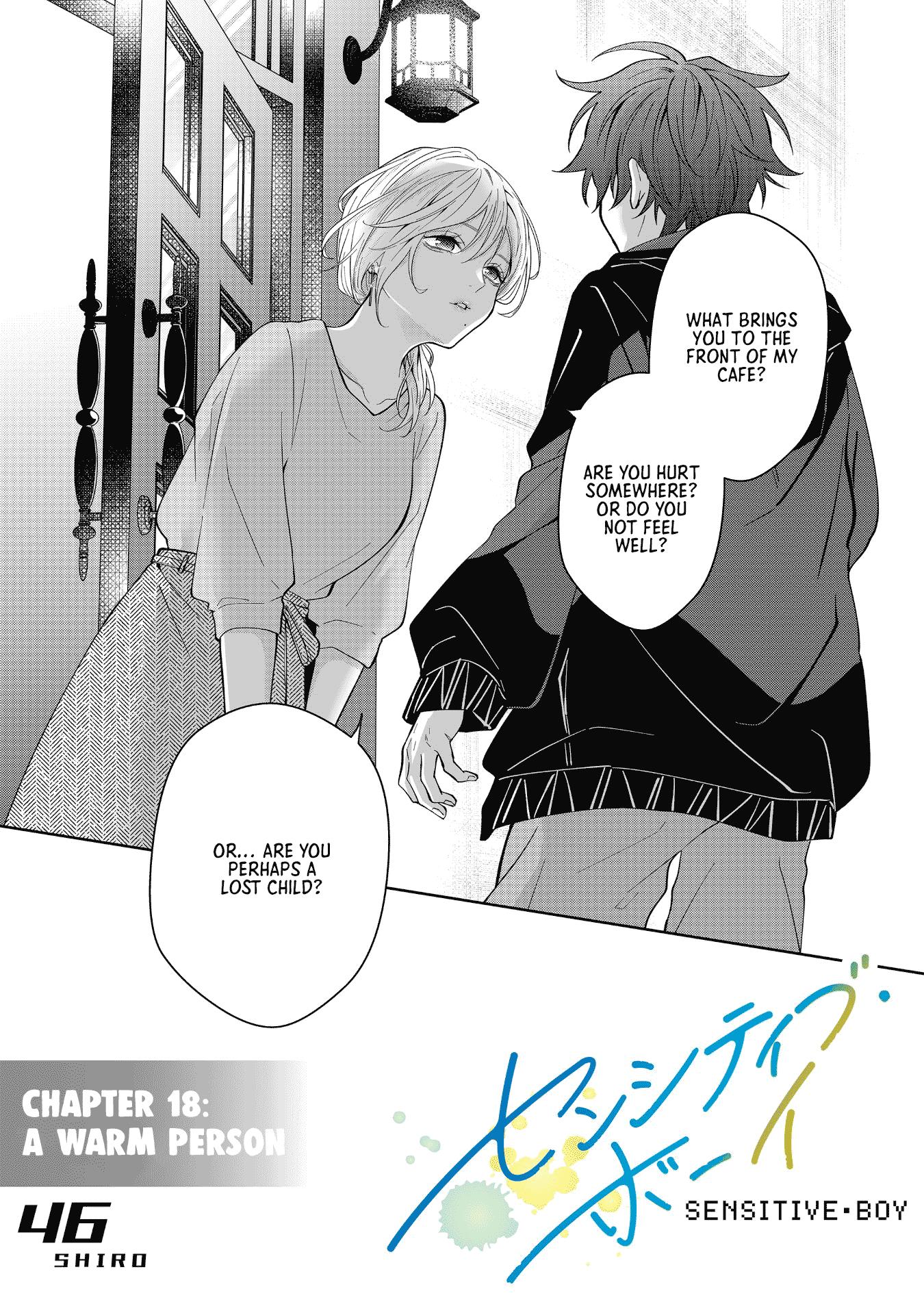 Sensitive Boy - Chapter 18: A Warm Person