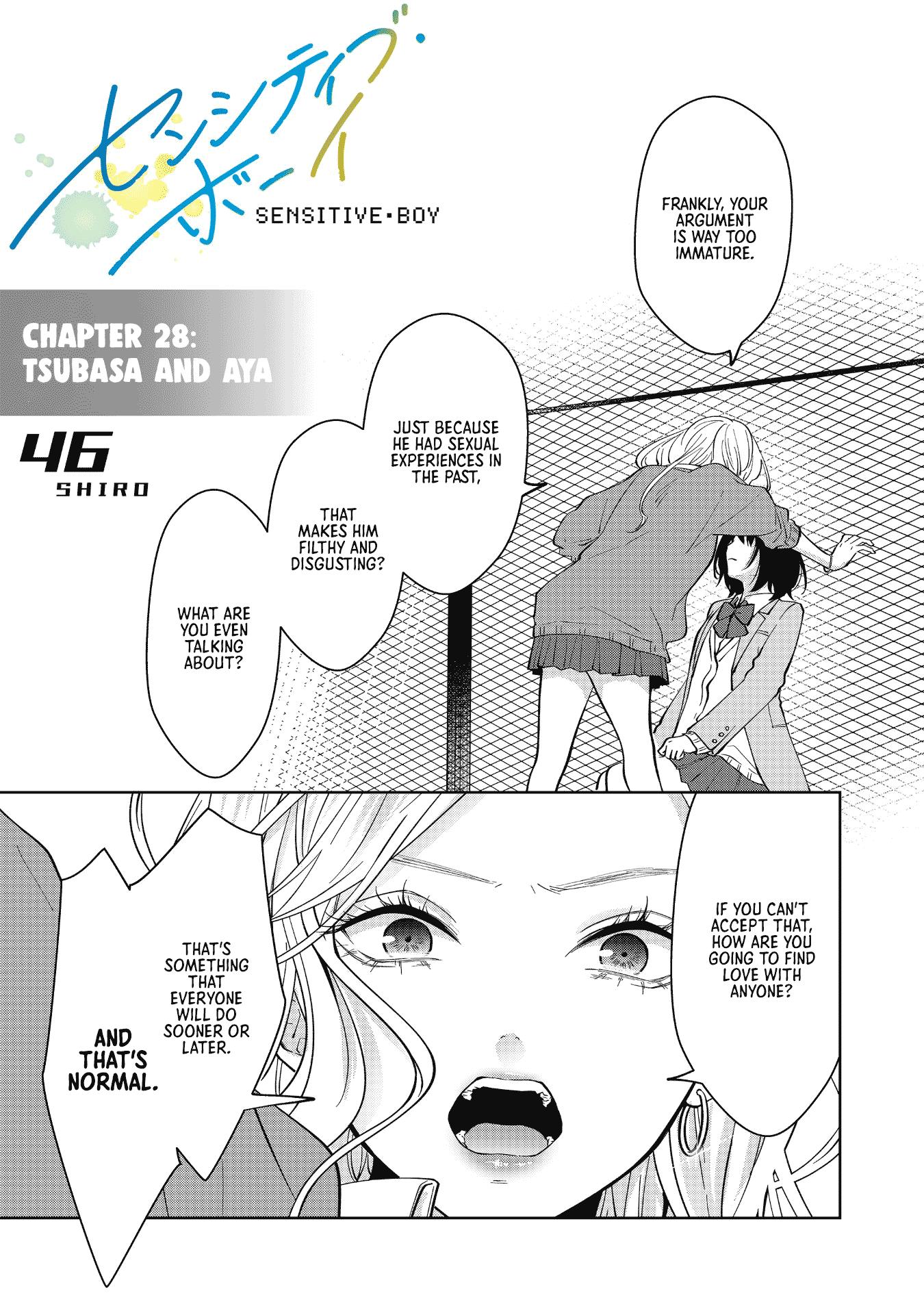 Sensitive Boy - Chapter 28: Tsubasa And Aya