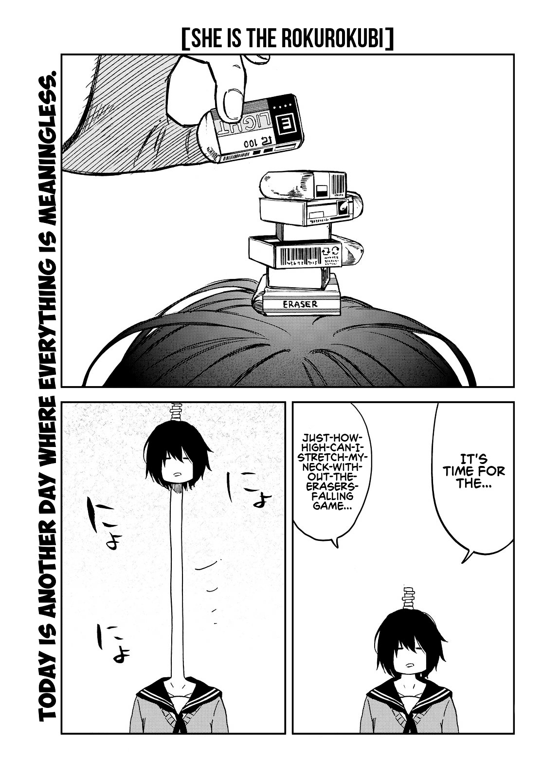 Kanojo Wa Rokurokubi - Chapter 19 : Too Much Scolding