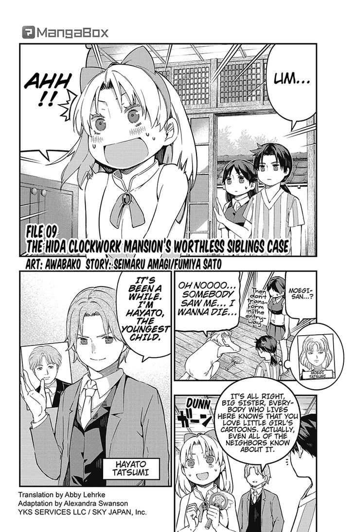 Kindaichu Shounen No Ippaku Futsuka Shouryokou - Chapter 9