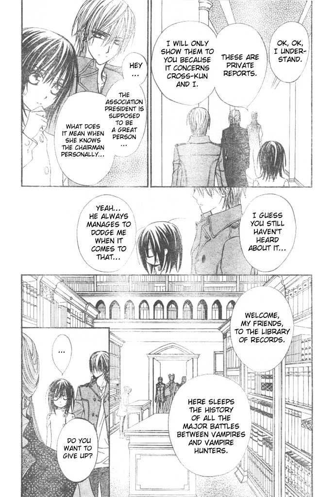 Vampire Knight - Vol.6 Chapter 27 : The Archives