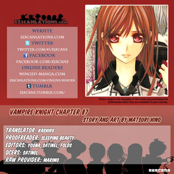 Vampire Knight - Vol.18 Chapter 87 : Masquerade Night