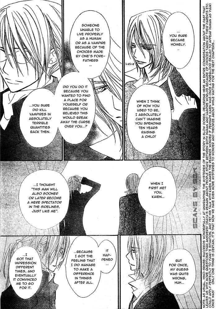 Vampire Knight - Vol.12 Chapter 58 : Sacrifice