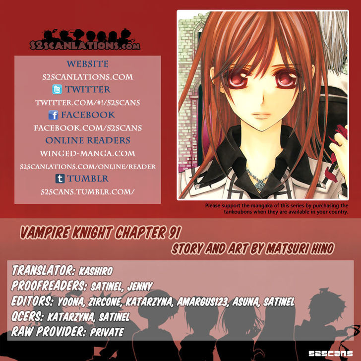 Vampire Knight - Vol.19 Chapter 91 : The Birds Who Have Forgotten The Song Of Happiness