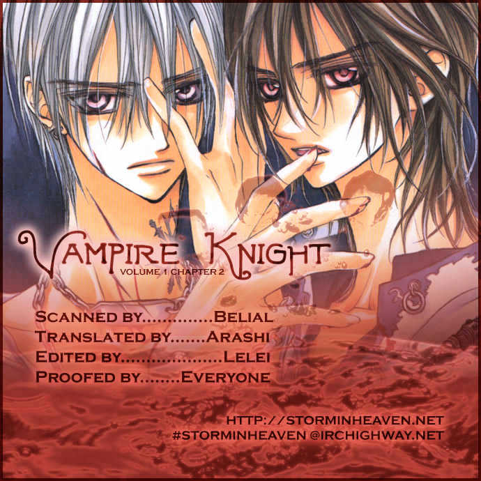 Vampire Knight - Vol.1 Chapter 2 : Zero S Secret