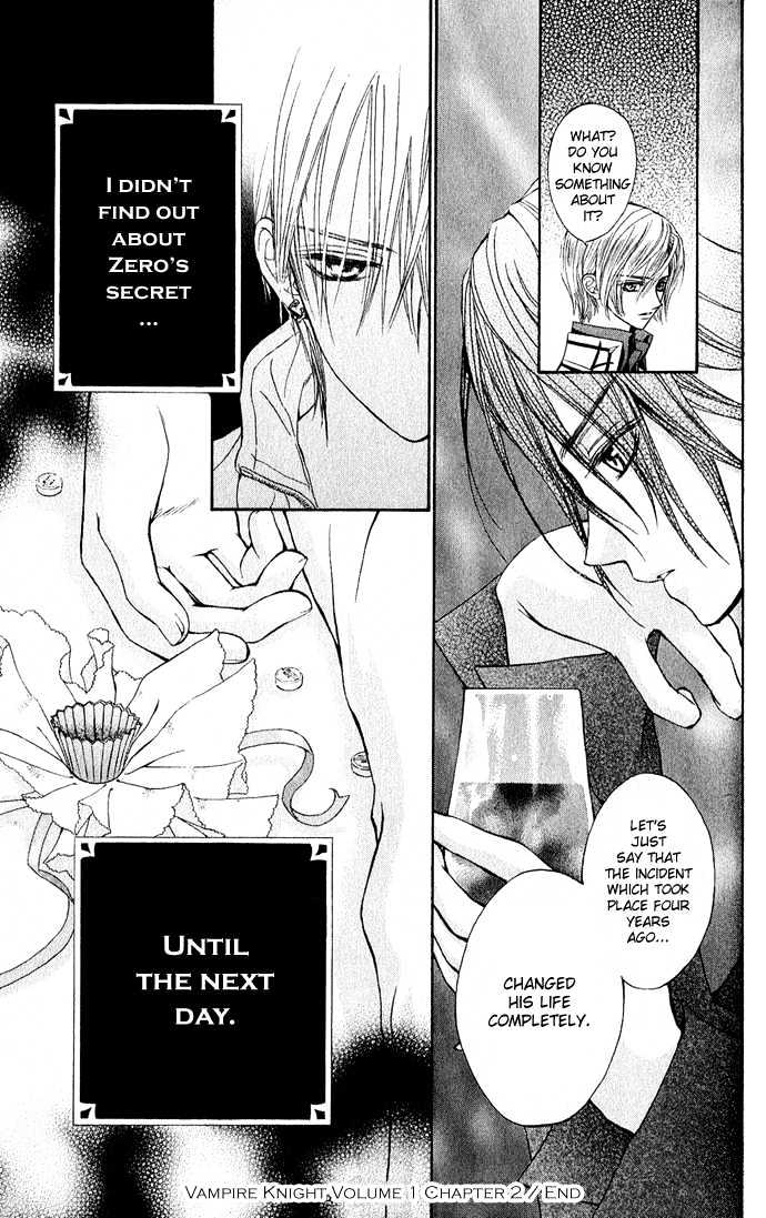 Vampire Knight - Vol.1 Chapter 2 : Zero S Secret