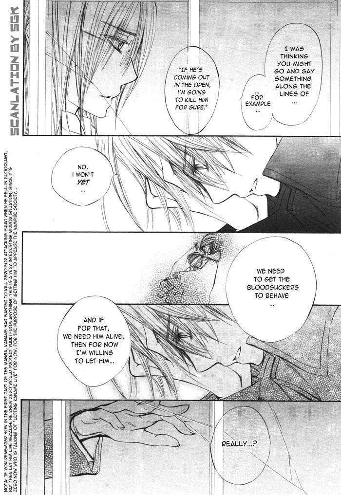 Vampire Knight - Vol.11 Chapter 50 : In The Depths Of That Dark Forest, Now You....