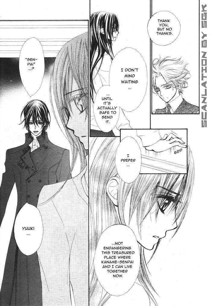 Vampire Knight - Vol.11 Chapter 50 : In The Depths Of That Dark Forest, Now You....