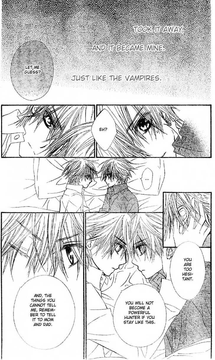 Vampire Knight - Vol.9 Chapter 40 : The Arms That Hold The Original Sin