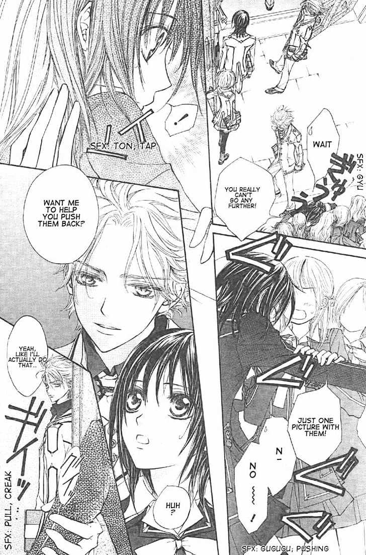 Vampire Knight - Vol.3 Chapter 14 : The Late Arrival: A New Student