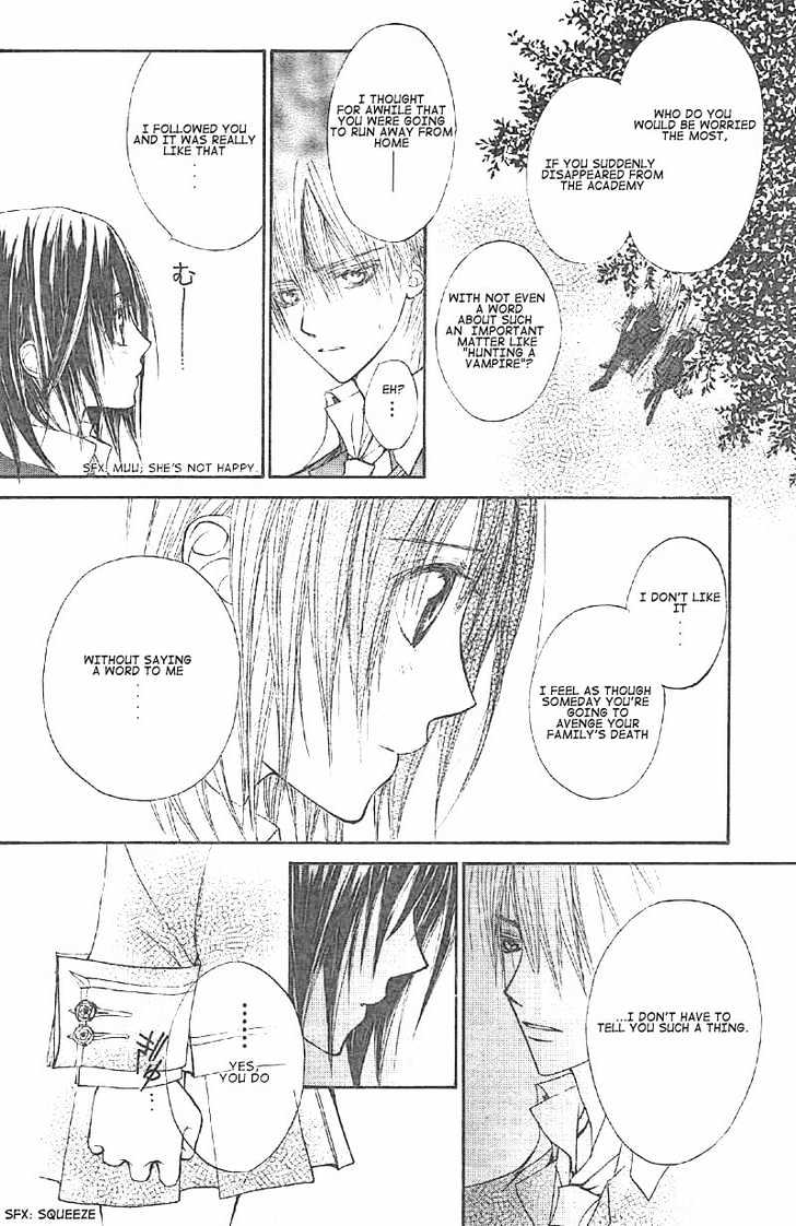 Vampire Knight - Vol.3 Chapter 14 : The Late Arrival: A New Student