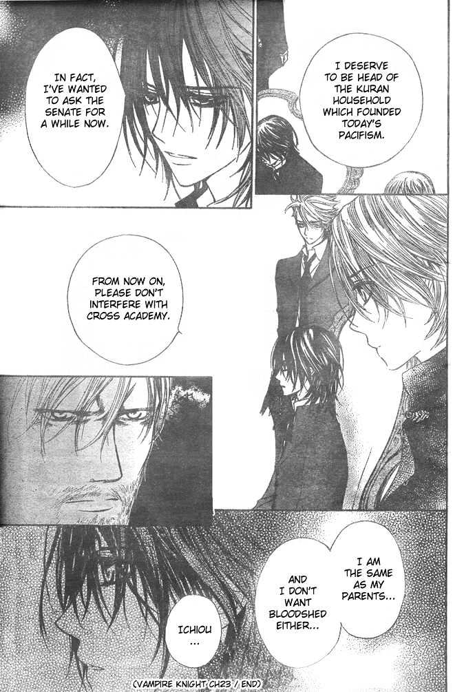 Vampire Knight - Vol.5 Chapter 23 : Lost Lambs