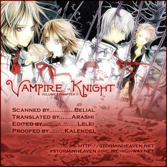 Vampire Knight - Vol.1 Chapter 1 : Cross Academy: Night Class