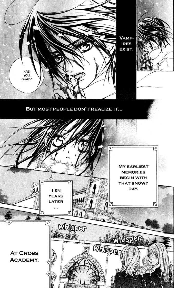 Vampire Knight - Vol.1 Chapter 1 : Cross Academy: Night Class