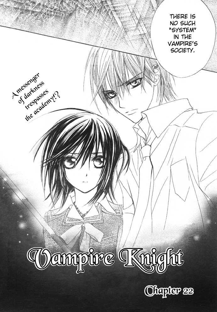 Vampire Knight - Vol.5 Chapter 22 : Things That Changed, Things That Did Not Change