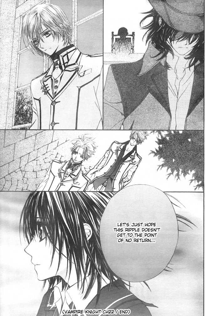 Vampire Knight - Vol.5 Chapter 22 : Things That Changed, Things That Did Not Change