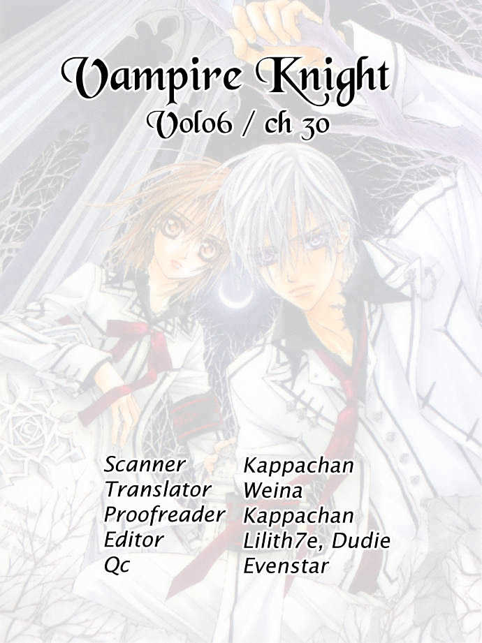 Vampire Knight - Vol.7 Chapter 30 : To Bleed For Someone