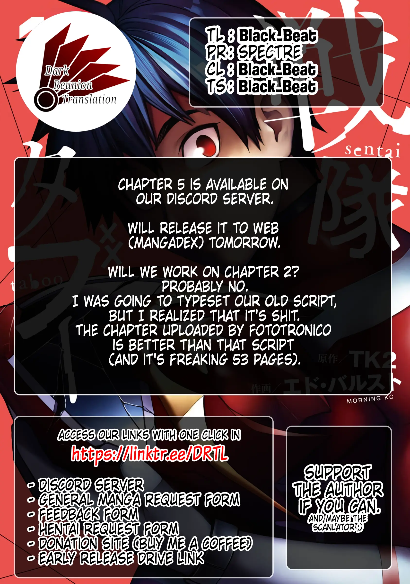 Sentai Taboonew - Vol.1 Chapter 4: Mistake (Taboo)