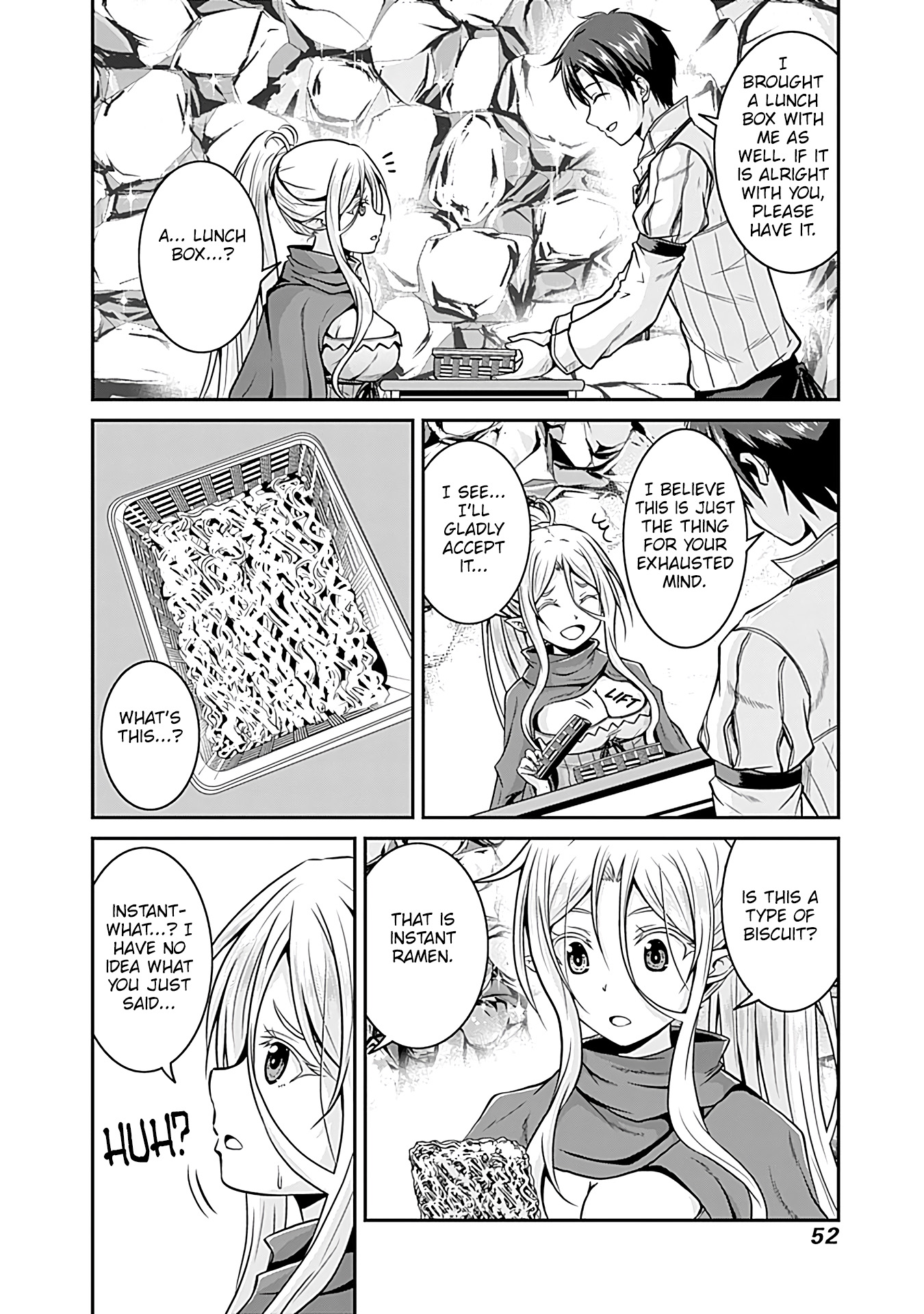 Save & Load No Dekiru Yadoya-San - Vol.4 Chapter 25: Cavern And Ramen