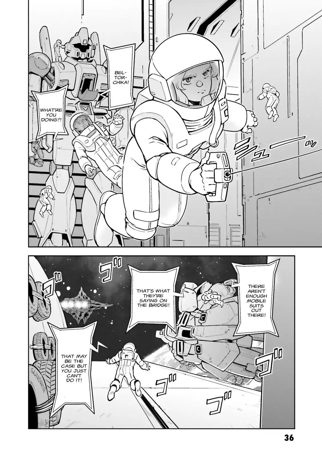 Kidou Senshi Gundam Gyakushuu No Char - Beltorchika Children - Chapter 22: Rhythm Ii